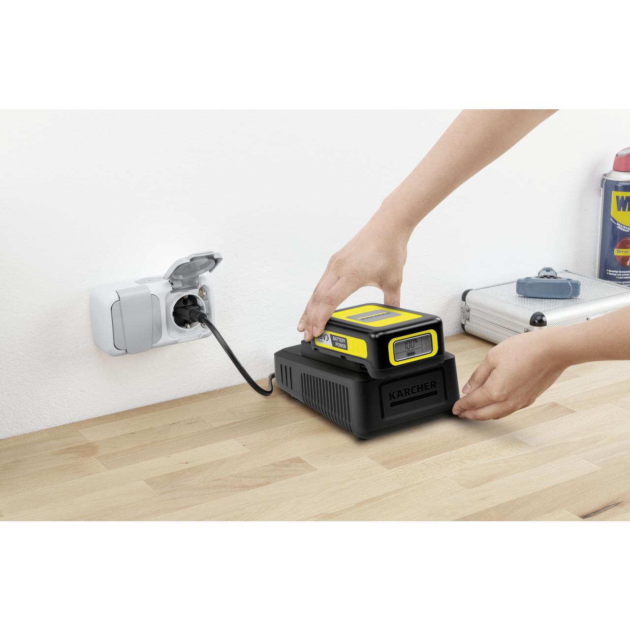 Schnell-Ladegerät Battery Power 18 V