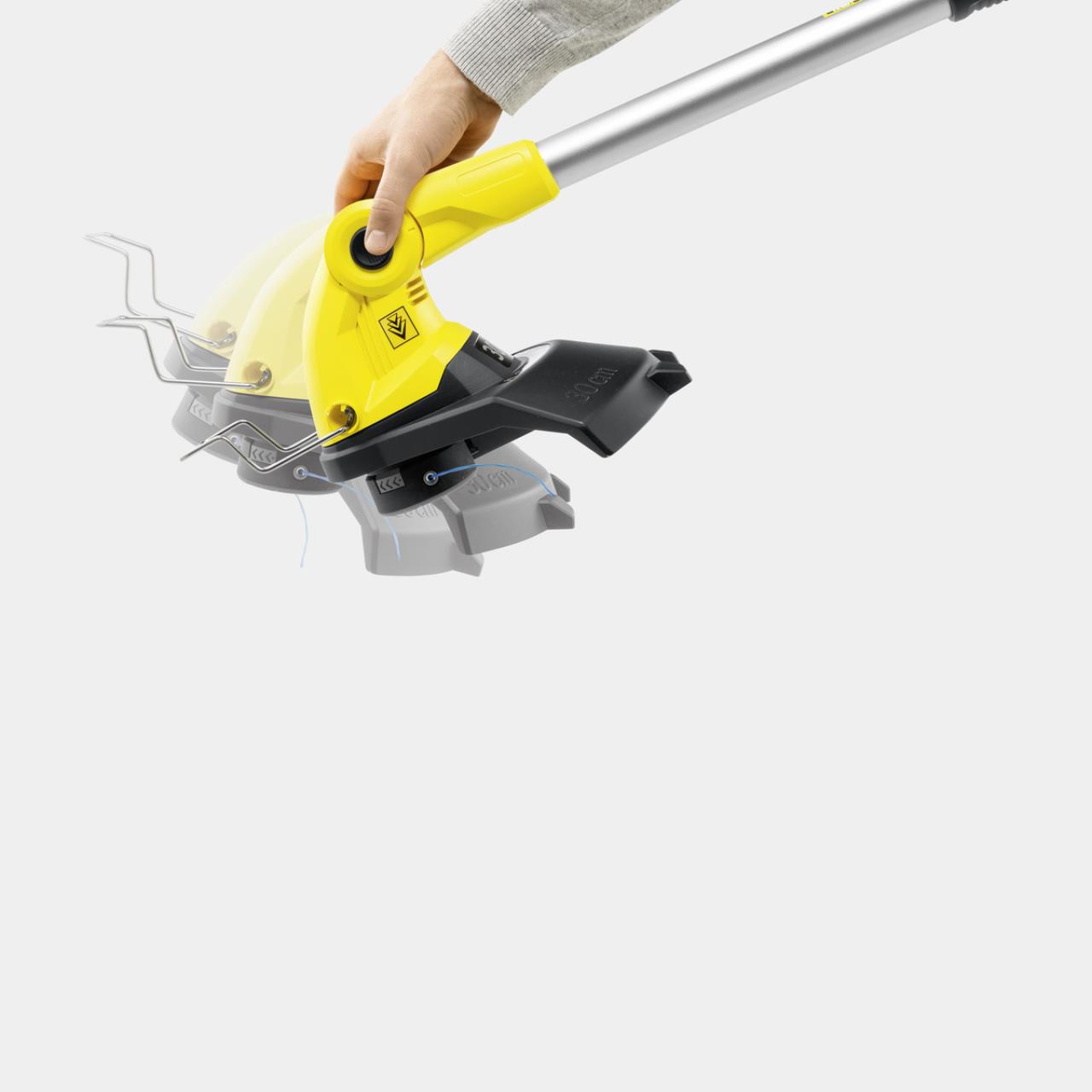 Akku-Rasentrimmer LTR 18-30 Set mit Akku / Ladegerät