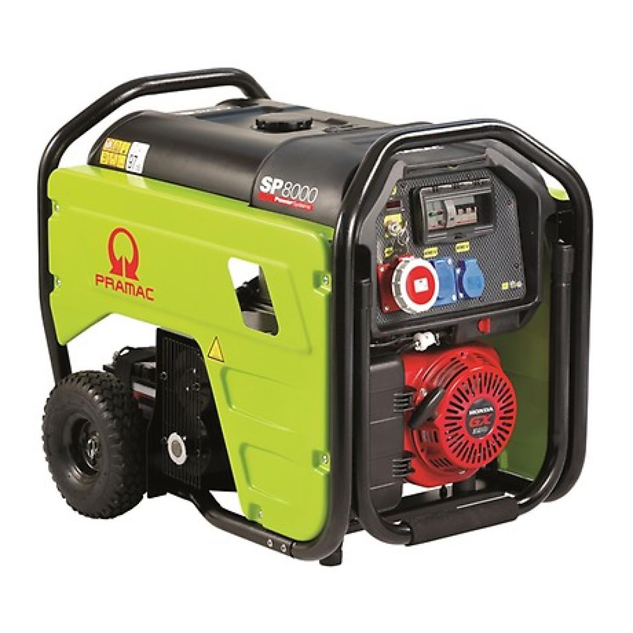 100008157 Stromerzeuger SP 8000 - THI ISO AVR IP54 - 230V / 400V - Benzin